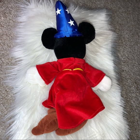 Disney’s Fantasia The Sorcerers Apprentice Mickey Mouse plush - Picture 6 of 7
